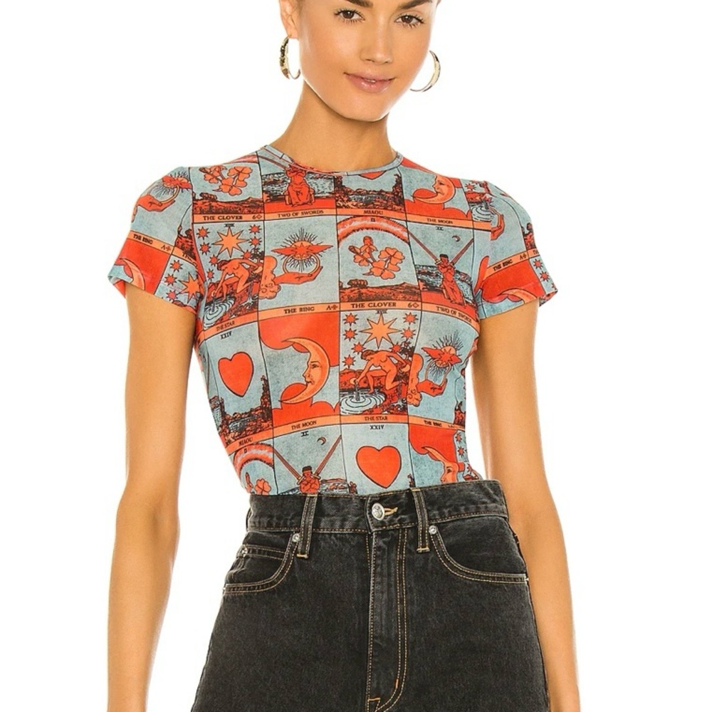 Revolve Mini Tee in Tarot